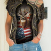 Flag Deer - Hoodie, Sweatshirt, TShirt