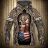 Flag Deer - Hoodie, Sweatshirt, TShirt