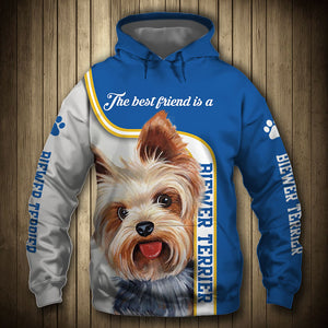 The Best Friend Is A Biewer Terrier - Hoodie, Sweatshirt, TShirt