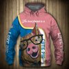Pink Blue Pig - The Best Friend Is A - Hoodie, Sweatshirt, TShirt  