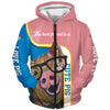 Pink Blue Pig - The Best Friend Is A - Hoodie, Sweatshirt, TShirt  