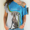 Blue Weimaraner - The Best Friend Is A - Hoodie, Sweatshirt, TShirt