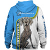 Blue Weimaraner - The Best Friend Is A - Hoodie, Sweatshirt, TShirt