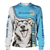 Half Blue Husky - The Best Friend Is A - Hoodie, Sweatshirt, TShirt