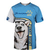 Half Blue Husky - The Best Friend Is A - Hoodie, Sweatshirt, TShirt