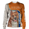 American Staffordshire Terrier - Dogs Make Me Happy - Hoodie, Sweatshirt, TShirt