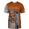 American Staffordshire Terrier - Dogs Make Me Happy - Hoodie, Sweatshirt, TShirt