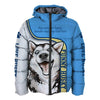 Half Blue Husky - Make Me Happy, Humans Head Hurt - Hoodie, Sweatshirt, TShirt
