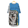 Half Blue Husky - Make Me Happy, Humans Head Hurt - Hoodie, Sweatshirt, TShirt