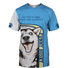 Half Blue Husky - Make Me Happy, Humans Head Hurt - Hoodie, Sweatshirt, TShirt