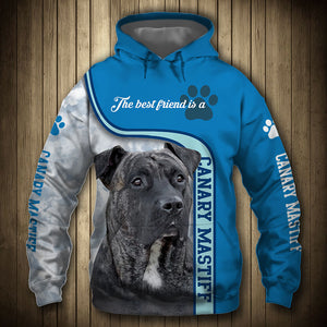 Perro De Presa Canario - The Best Friend Is A - Hoodie, Sweatshirt, TShirt 