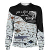 Fish Just A Girl Love - Hoodie, Sweatshirt, TShirt