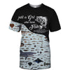 Fish Just A Girl Love - Hoodie, Sweatshirt, TShirt