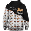 Gold Horse - Just A Girl Love - Hoodie, Sweatshirt, TShirt 