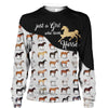 Gold Horse - Just A Girl Love - Hoodie, Sweatshirt, TShirt 