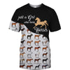 Gold Horse - Just A Girl Love - Hoodie, Sweatshirt, TShirt 