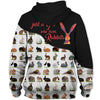 Black Playful Rabbit- Just A Girl Love - Hoodie, Sweatshirt, TShirt 