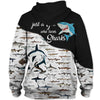 Smiling Sharks - Just A Girl Love - Hoodie, Sweatshirt, TShirt 