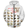 Bundle White Sheeps - Just A Girl Love - Hoodie, Sweatshirt, TShirt 