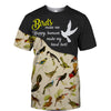 Birds Make Me Happy, Humans Make My Head Hurt - Hoodie, Sweatshirt, TShirt