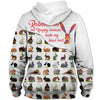White Playful Rabbit - Make Me Happy, Humans Head Hurt - Hoodie, Sweatshirt, TShirt 