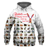 White Playful Rabbit - Make Me Happy, Humans Head Hurt - Hoodie, Sweatshirt, TShirt 