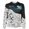 Smiling Sharks - Make Me Happy, Humans Head Hurt - Hoodie, Sweatshirt, TShirt 