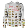 Bundle White Sheeps - Make Me Happy, Humans Head Hurt - Hoodie, Sweatshirt, TShirt 