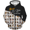 Boxer Make Me Happy, Humans Make My Head Hurt - Hoodie, Sweatshirt, TShirt