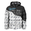 Half Black Husky - Make Me Happy, Humans Head Hurt - Hoodie, Sweatshirt, TShirt