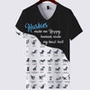 Half Black Husky - Make Me Happy, Humans Head Hurt - Hoodie, Sweatshirt, TShirt