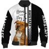 American Staffordshire - Home Is Where My Dog Is -  Hoodie, Sweatshirt, TShirt
