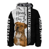 American Staffordshire - Home Is Where My Dog Is -  Hoodie, Sweatshirt, TShirt