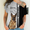 German Sheherd - Home Is Where My Dog Is - Hoodie, Sweatshirt, TShirt