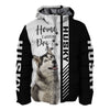 Smiling Husky - Home Is Where My Dog Is - Hoodie, Sweatshirt, TShirt 