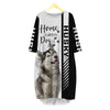 Smiling Husky - Home Is Where My Dog Is - Hoodie, Sweatshirt, TShirt 