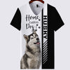 Smiling Husky - Home Is Where My Dog Is - Hoodie, Sweatshirt, TShirt 