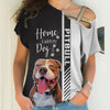 Brown Pitbull - Home Is Where My Dog Is - Hoodie, Sweatshirt, TShirt 