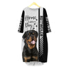Black White Rottweiler - Home Is Where My Dog Is - Hoodie, Sweatshirt, TShirt