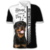 Black White Rottweiler - Home Is Where My Dog Is - Hoodie, Sweatshirt, TShirt