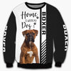 Boxer - Home Is Where My Dog Is - Hoodie, Sweatshirt, TShirt 
