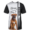 Boxer - Home Is Where My Dog Is - Hoodie, Sweatshirt, TShirt 
