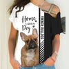 French Bulldog - Home Is Where My Dog Is - Hoodie, Sweatshirt, TShirt
