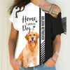 Golden Retriever - Home Is Where My Dog Is - Hoodie, Sweatshirt, TShirt