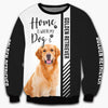 Golden Retriever - Home Is Where My Dog Is - Hoodie, Sweatshirt, TShirt