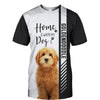Goldendoodle - Home Is Where My Dog Is - Hoodie, Sweatshirt, TShirt 