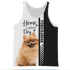 Black White Pomeranian - Home Is Where My Dog Is - Hoodie, Sweatshirt, TShirt 