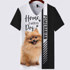 Black White Pomeranian - Home Is Where My Dog Is - Hoodie, Sweatshirt, TShirt 