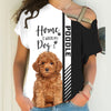 Tiny Black Poodle - Home Is Where My Dog Is - Hoodie, Sweatshirt, TShirt 