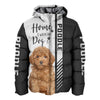 Tiny Black Poodle - Home Is Where My Dog Is - Hoodie, Sweatshirt, TShirt 